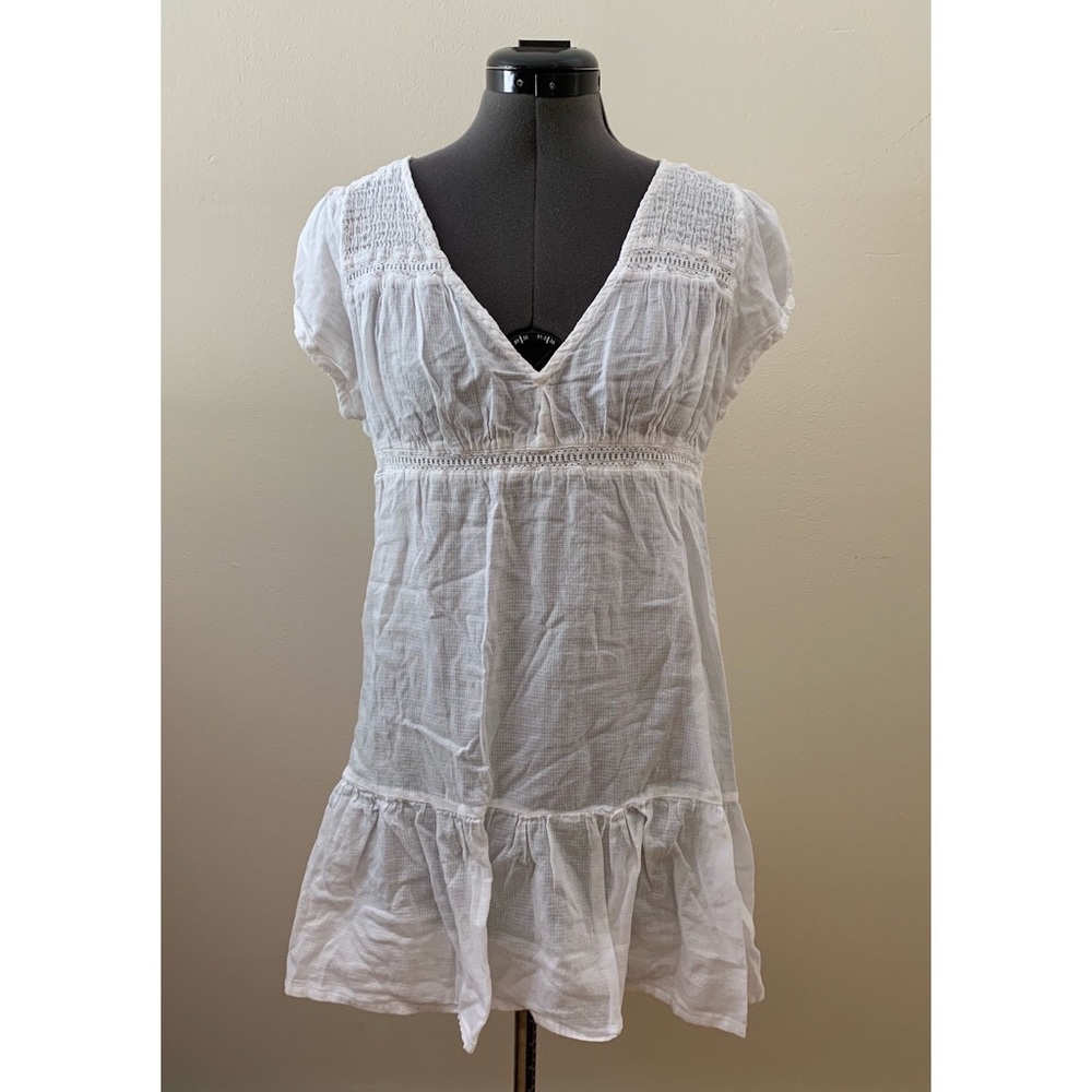 [Mossimo] Sheer White Dress